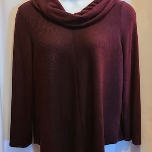 iZ Byer Cowl Neck Sweater - Size 1X